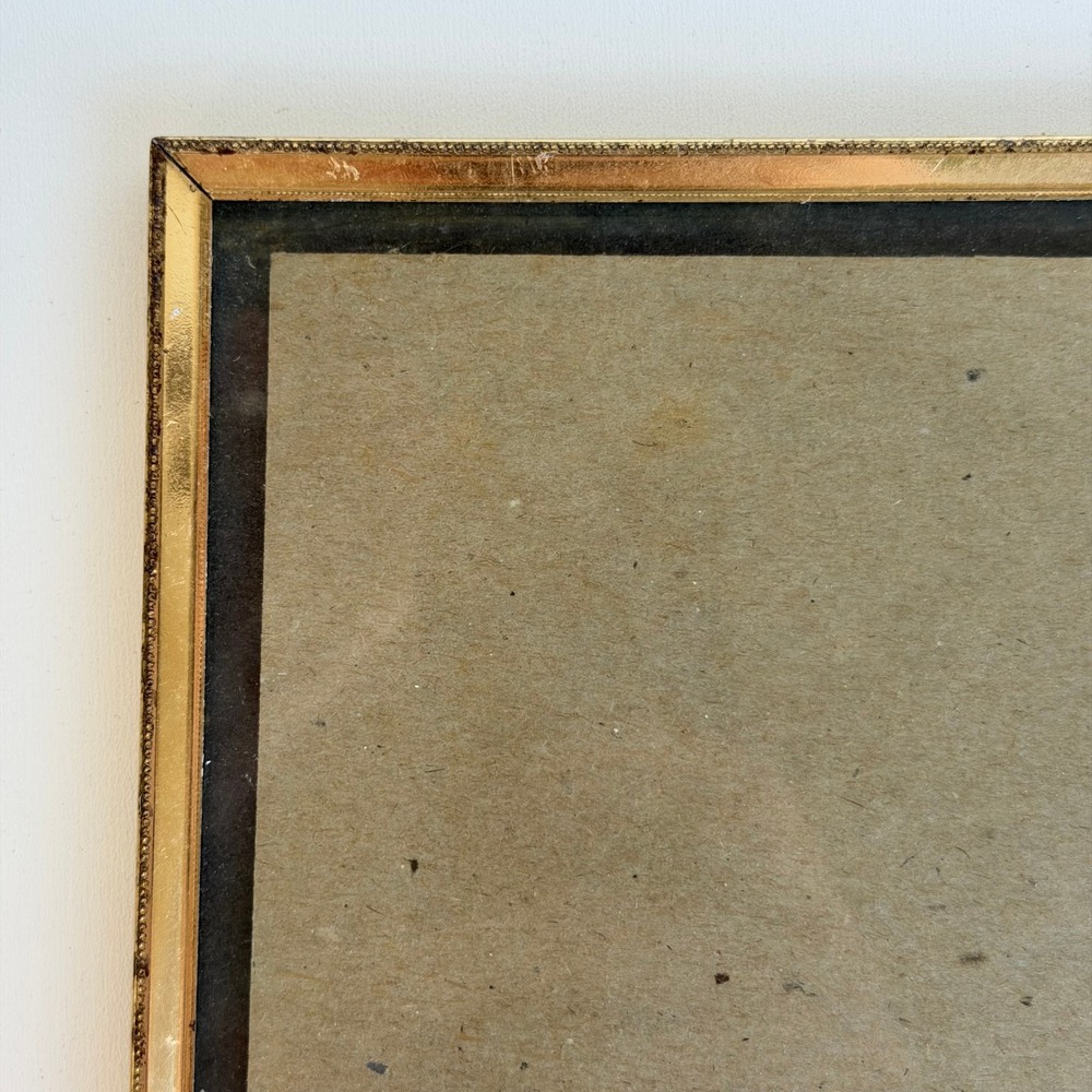 Vintage Picture Frame Unisex 8x10 Gold‎ Traditional Ornate Metal Edge